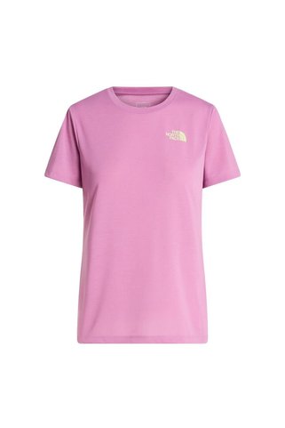 THE NORTH FACE W FOUNDATION MOUNT SS TEE Kadın Tişört NF0A8HEXG6E1 Pembe-XL