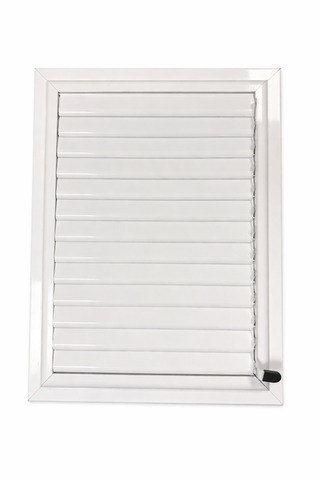 Doğuş Life Beyaz Alüminyum Menfez Banyo Wc Panjur Havalandırma 60x60