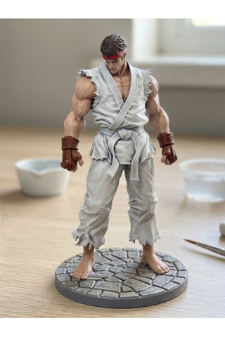 Giftbox3d Street Fighter Ryu Karakter Figürü 20cm