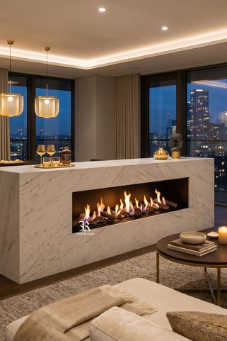 impeRiums 100 CM Bioethanol Fireplace Burner – Bacasız Bioethanol Şömine Burner