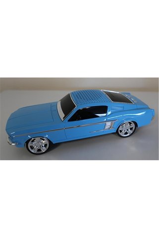 Everton RT-1951 Mavi (Blue) Arabalı Bluetooth Fm-Usb-Tf-Aux Şarjlı Nostaljik Radyo