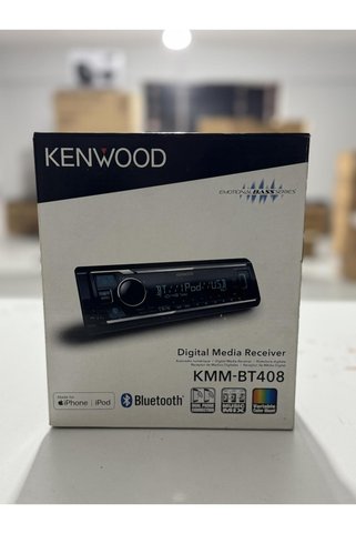 Kenwood KMM-BT408 OTO TEYP 3 AMFİ ÇIKIŞLI