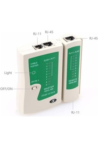 Yıldızan zkra shop Tkz 2345 Network Tester Rj45 Cat Otomatik veya manuel olarak pin sinyalleri taranabilir He