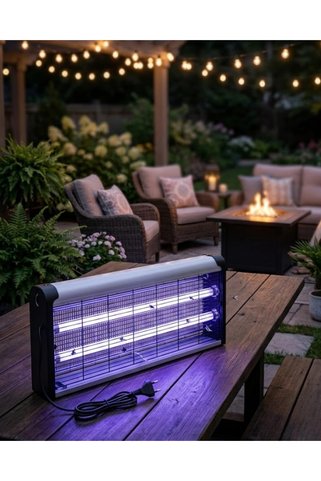 ARMÜZ Ev Balkon Mutfak İçin Elektrikli Sinek Savar 10w Uv Işıklı Lamba