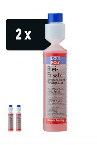 Liqui Moly Blei-Ersatz Kurşun katkısı Benzin Katkısı (2'li Paket)