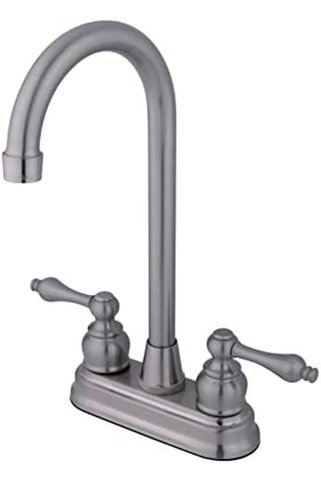 Yıldızan zkra shop KB498AL Victoria Bar Musluk, 10,5 cm, Fırçalanmış Nikel 1053162