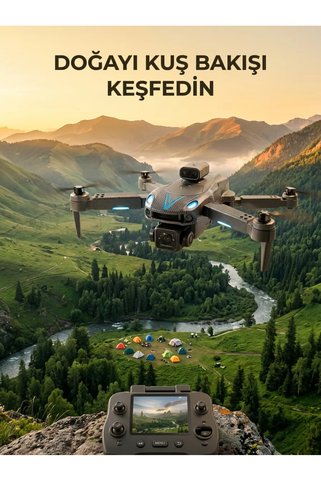 northcity n Uzaktan Kumandalı Çift Kamera Drone - Hobi ve Fotoğrafçılık İçin En İyi Seçim