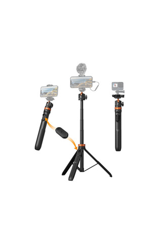 K&F CONCEPT 2-IN-1 Selfie Çubuğu Tripod FDCA61235