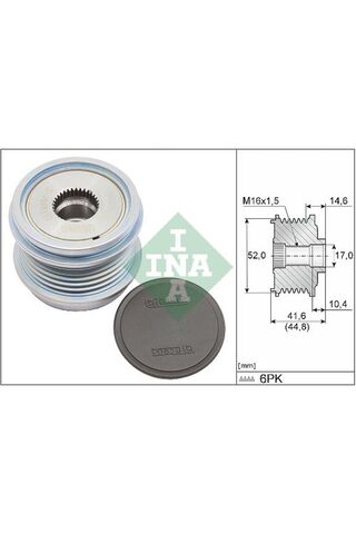 İna 535 0343 10 ALTERNATOR KASNAGI 04L903023H