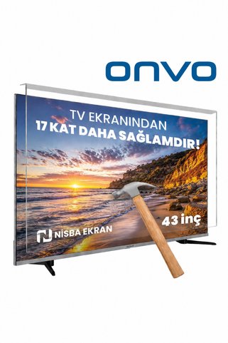 ONVO 43 Inç 109 Ekran Uyumlu Tv Ekran Koruyucu