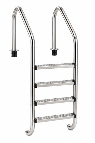 Havuzhane Standart Seri Havuz Merdiveni 316 AISI 4 Basamaklı
