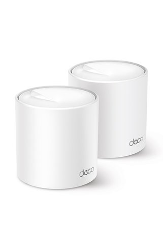 TP-LINK Deco X50-2Pack-2.4/5ghz:2402mbps'ye kadar AX2400+574 MU-MIMO Ev Wi-Fi 6 Acces point/Router System (2li paket)