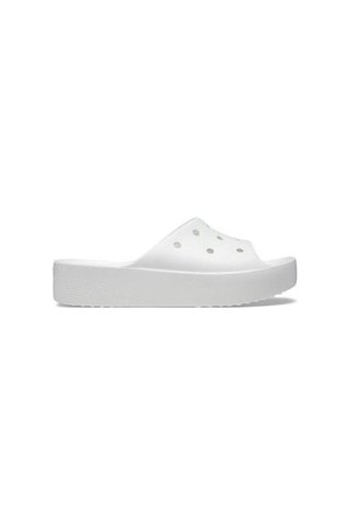 Crocs Classic Platform Slide Kadın Beyaz Terlik - 208180