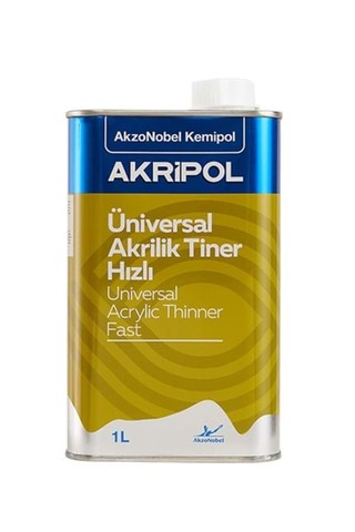 AKZONOBEL Akripol Unıversal Akrilik Tiner Hızlı Fast 3 lt