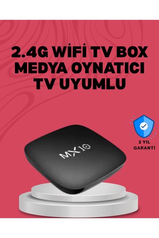 Epilons 4K Uhd Medya Oynatıcı 8 Gb Hafıza 2 Gb Ram Destekli
