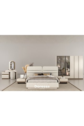Doressa Living Nitra Reflekte Camlı Yatak Odası Takımı