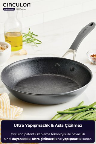 Circulon A1 Serisi ScratchDefense Çizilmez Yapışmaz Kızartma Tavası - 22 Cm