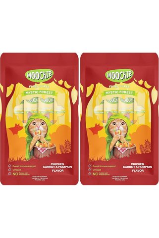 Yıldızan Terra Organik Moochie Sıvı Kedi Öd.Tavuk-Havuç-Balkabağı 5x15 gr 2li paket Terra Organik 1025782