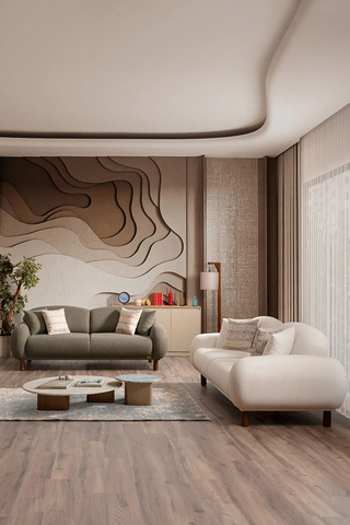İYENA HOME LİVİNG Beyrut 3+3 Bohem Sırt Mekanizmalı Koltuk Takımı