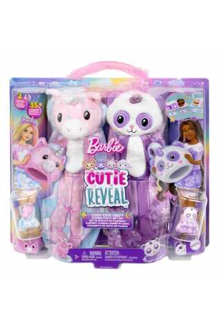 Barbie Cutie Reveal Pijama Partisi İkili Set Mtl-Hry15