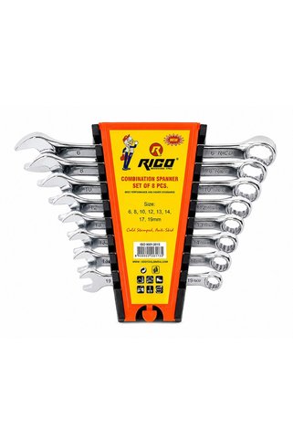 Rico Kombine Anahtar Takımı 8 Parça