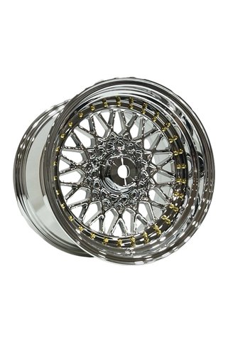 powcan 16 İNÇ 4X100 BBS VACOOM KROM GOLD JANT TAKIMI ( 4.ADET )