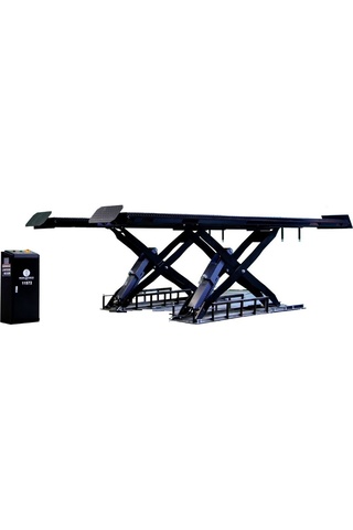 Worldforce 5500 kg Makaslı Lift Hidrolik Sistem Tam Otomatik Ağır Vasıtalara Uyumlu 380V 3,2kw Resepsiyon Oto Lift