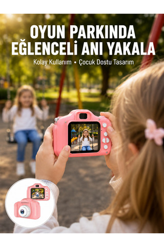 EMVERA HD Mini Dijital Kamera Video ve Fotoğraf Çekim Özellikli Şarjlı Taşınabilir Kayıt Cihazı Yeni Nesil