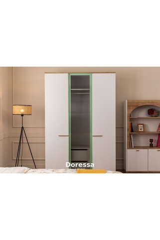 Doressa Living Lund 3 Kapılı Gardırop