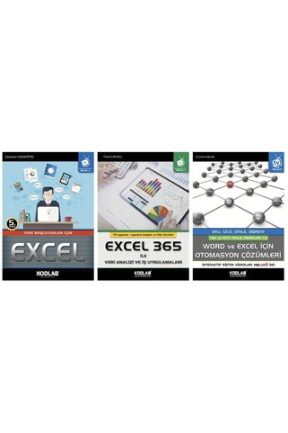 Kodlab Yayın Dağıtım EXCEL EĞİTİM SETİ 2