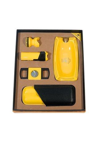 Parmida Cohiba Beşli Sarı Siyah Puro Seti CST0306