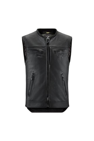 Alpinestars Tech-Air 3 V2 Deri System Airbag Yelek Siyah