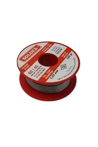 Epilons 60/40 Lehim Teli 100 Gr 1.20 Mm (sn:60 / Pb:40)