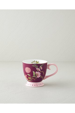 English Home Loly New Bone China Kupa 460 ml Bordo