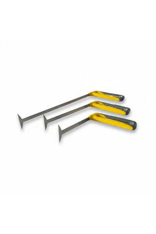 Pdr İnox Vandora Edition- 3 Parça Jilet Kuyruk Sivri Uçlu PDR Takım Seti Beyaz Yay Çeliği- 10-15-25 cm