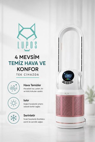 Lupos 4’ü 1 Arada Hava Temizleyici