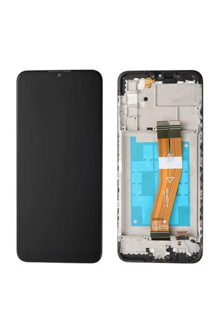 Eco Lounge Samsung A03s Dokunmatik Ekran Çıtalı (Siyah)
