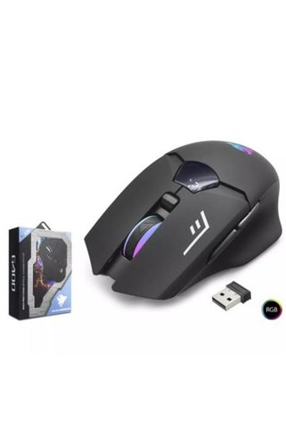 HADRON G400 Bluetooth Oyuncu Mouse Type-C Port Şarjlı + Led Ekran Rgb 1600Dpi Sessiz Siyah