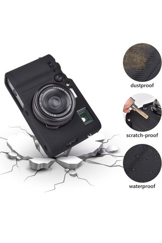 Bambeado Fujifilm X100VI Uyumlu Silikon Koruyucu Kılıf, Yumuşak, Darbeye Dayanıklı