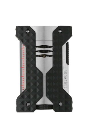 Dupont S.T. Defi Windproof Jet Black/Chrome Çakmak 21324