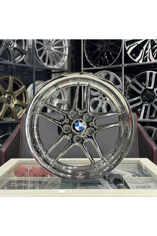 RC 18 İNÇ 5X120 BMW E34 E39 ÖN:8,5 ARKA:10 M PARALLEL KROM JANT MODELİ (4ADET)