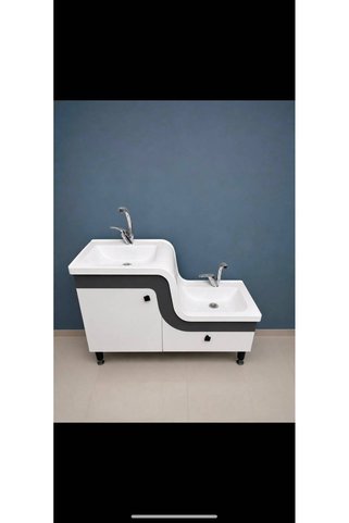 ADNAN MOBİLYA Abdest lavabosu/Z lavabo /ikili lavabo100x45 cm