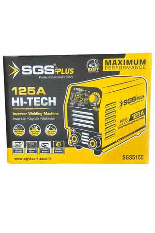 SGS5155 125A Hi-Tech İnvertör Kaynak Makinesi