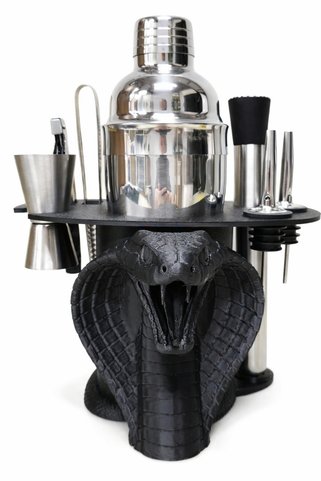 Bar Boss Professional Barware Black Kobra Premium Kokteyl Hazırlama Seti