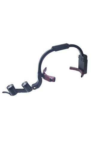 barishan medikal 5W Işıklı Siyah Renk Ergonomik 8X TTL Loupe