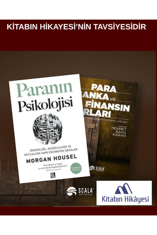 Scala Yayıncılık Paranın Psikolojisi, Para Banka ve Finansın Sırları (2KİTAP)
