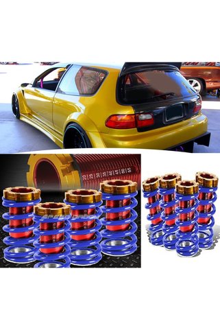 X POWER TUNİNG HONDA CİVİC 1993-1994 H.B COİLOVER YAY AYARLANABİLİR YAY