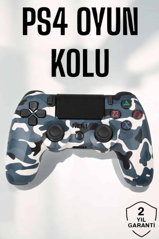 ZERO LAND CONCEPTA PS4 Oyun Kolu Kamuflaj (02942) Desenli Jtick