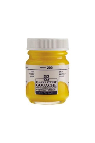Talens 200 Guaj Boya 16 Ml Yellow Sarı (10 Lu Paket)