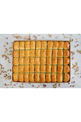 Tatlıhanem 1Kg Fıstıklı Baklava Tatlı Taze Günlük Üretim